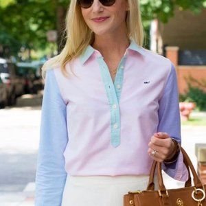 Rare Vinyard Vines Oxford Party Popover